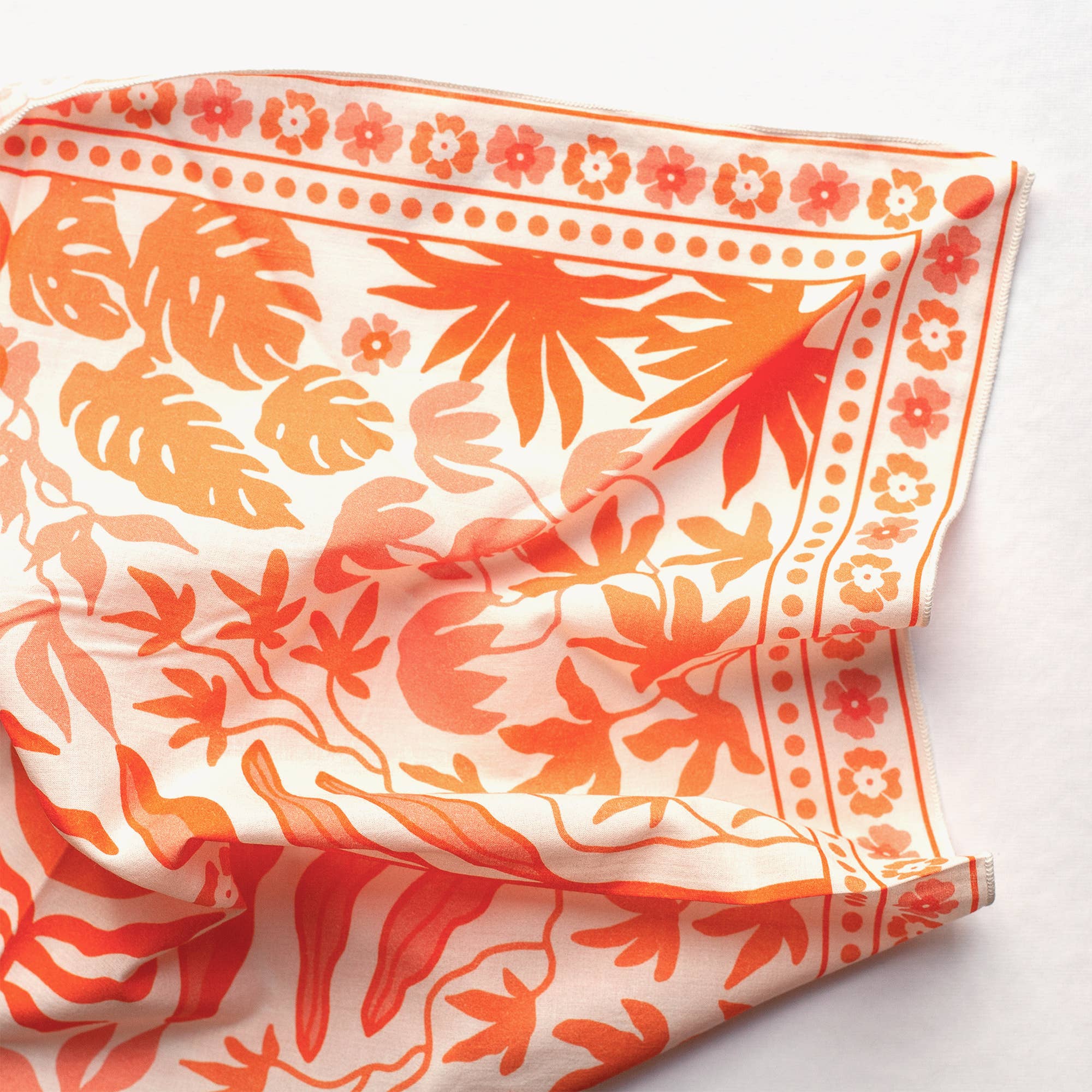 Bandana Liana con stampa tropicale