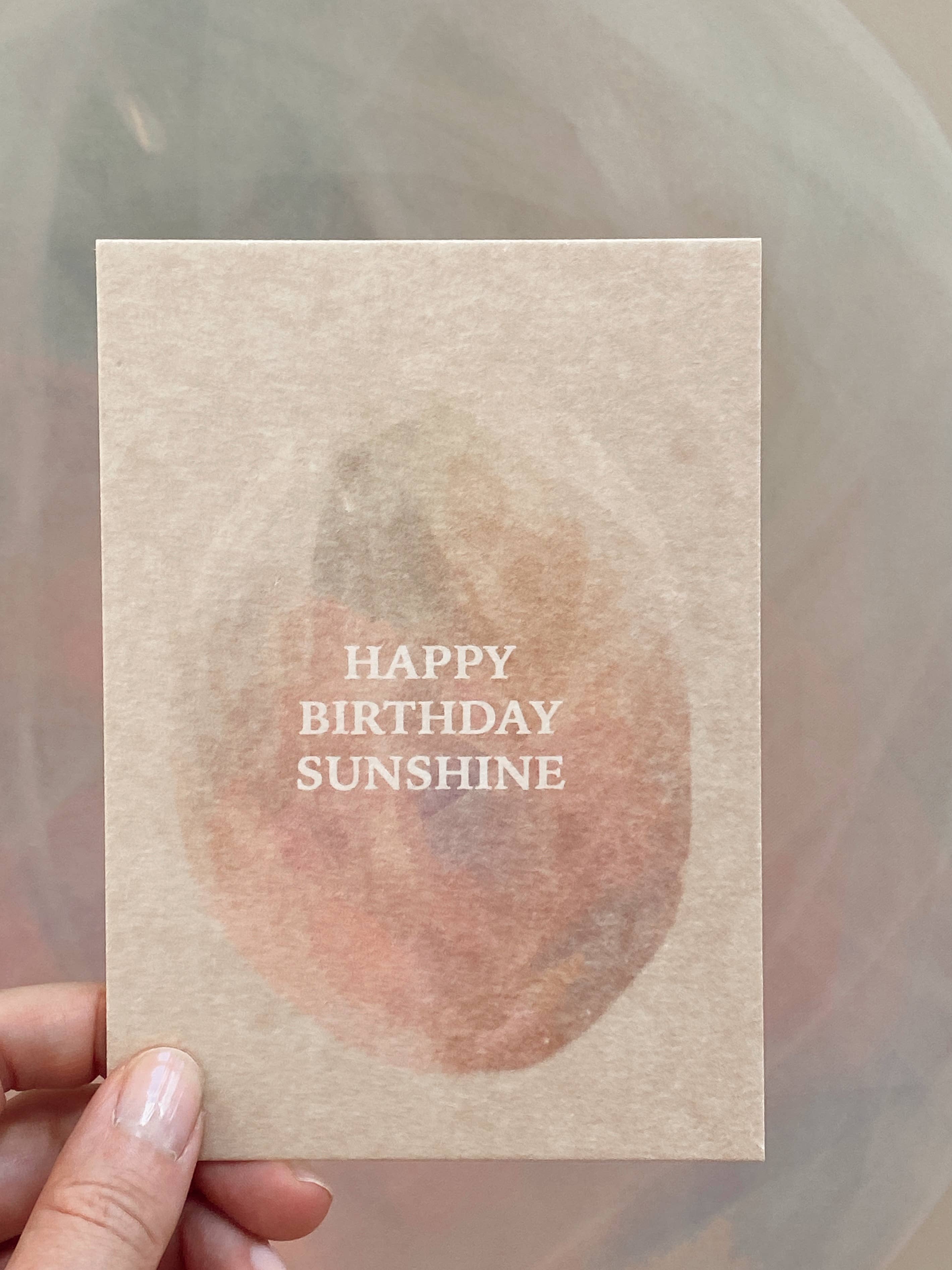 CARTOLINA - BUON COMPLEANNO RAGGIO DI SOLE