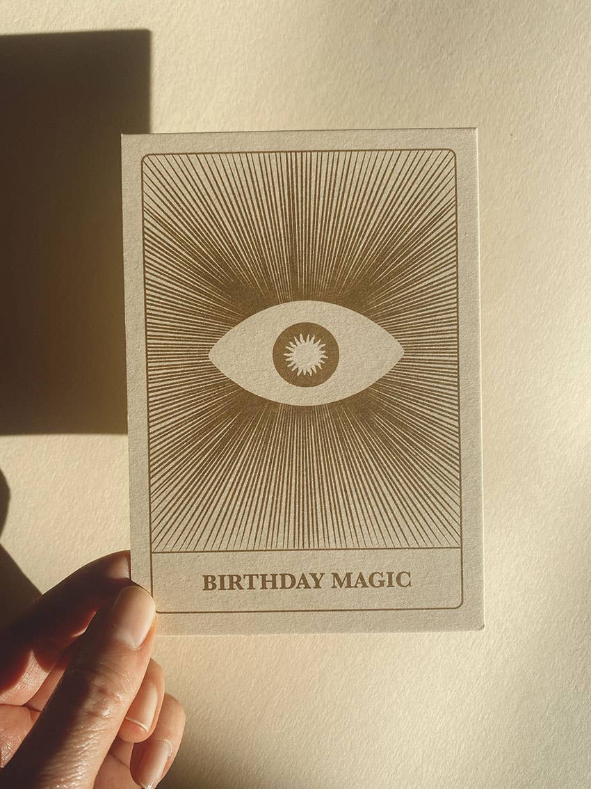 Biglietto d'auguri "Birthday Magic"
