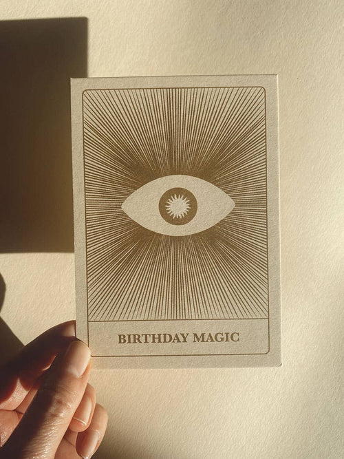 Biglietto d'auguri "Birthday Magic"