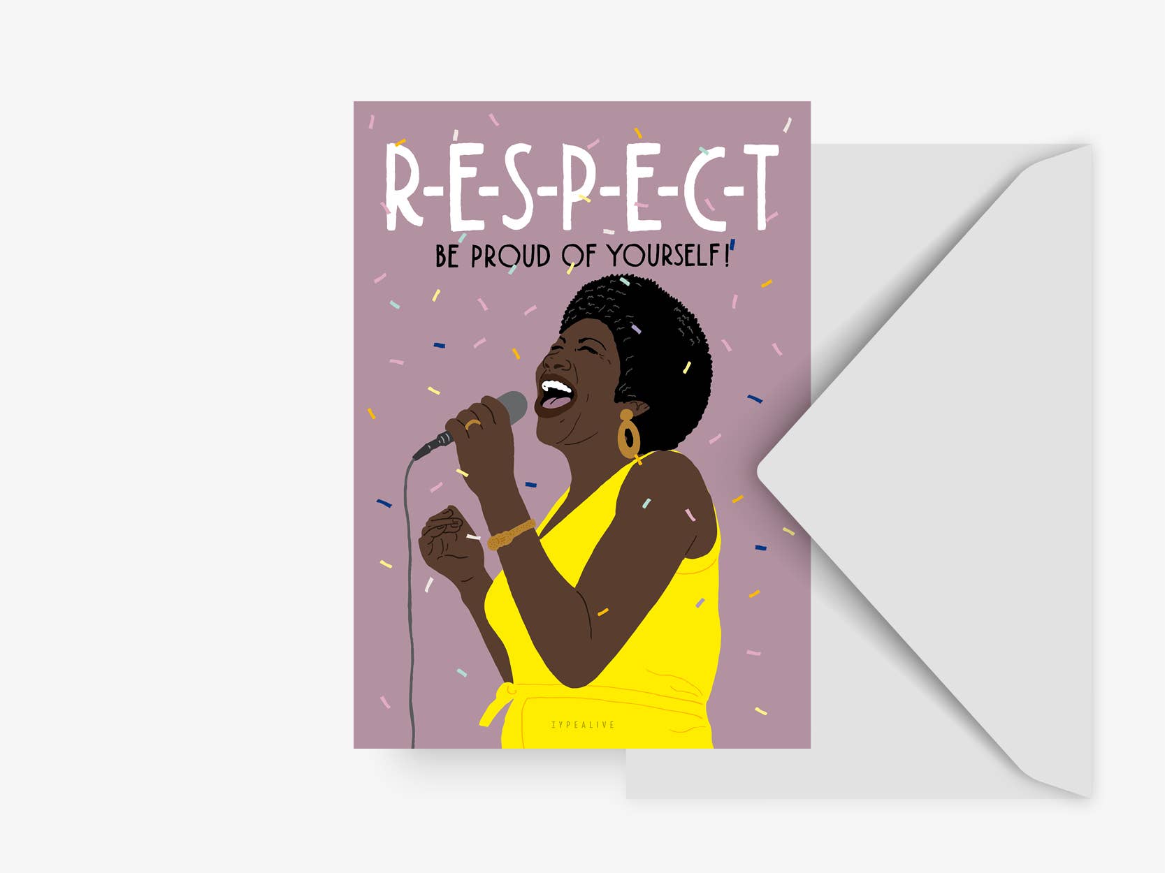Cartolina "Respect"