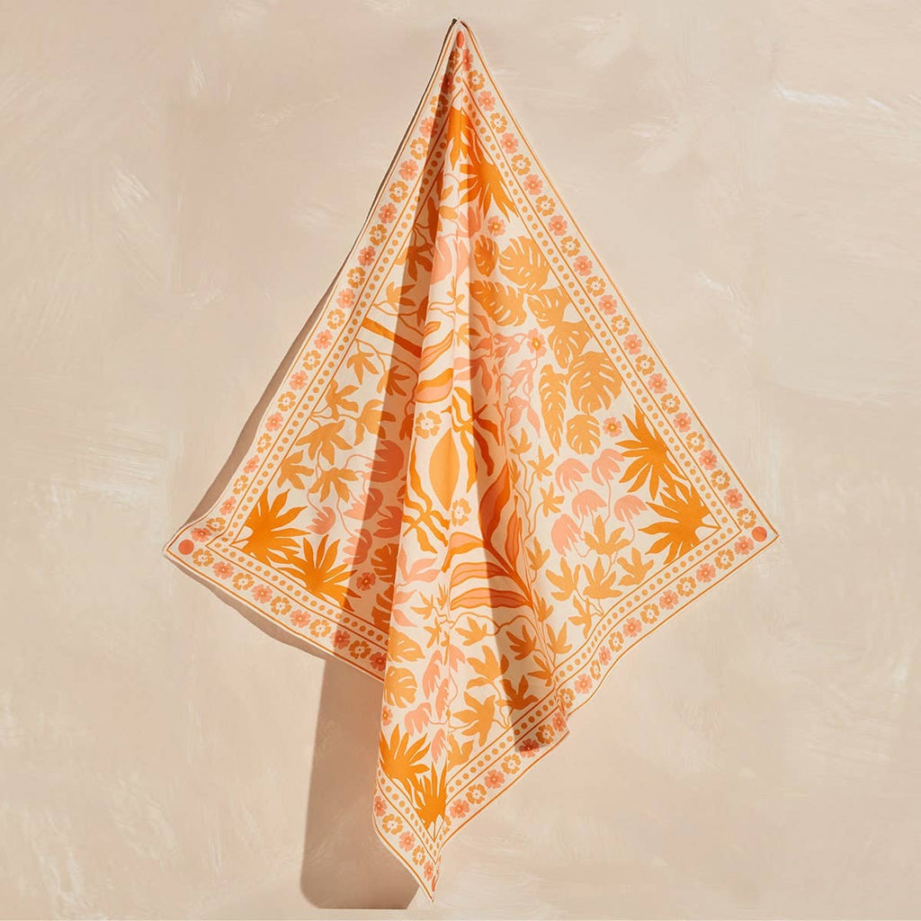 Bandana Liana con stampa tropicale