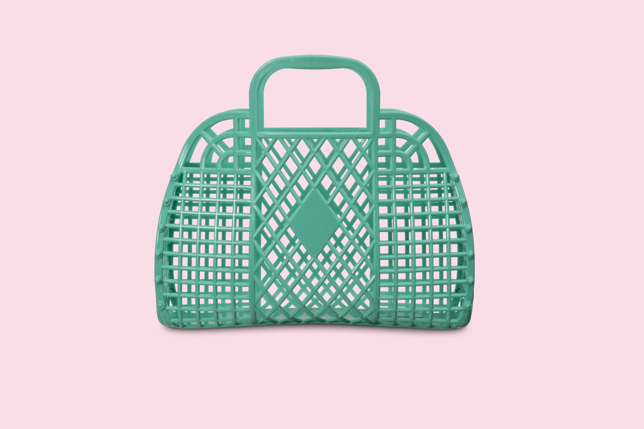 Sun Jellies - Retro Basket large Jelly Mint