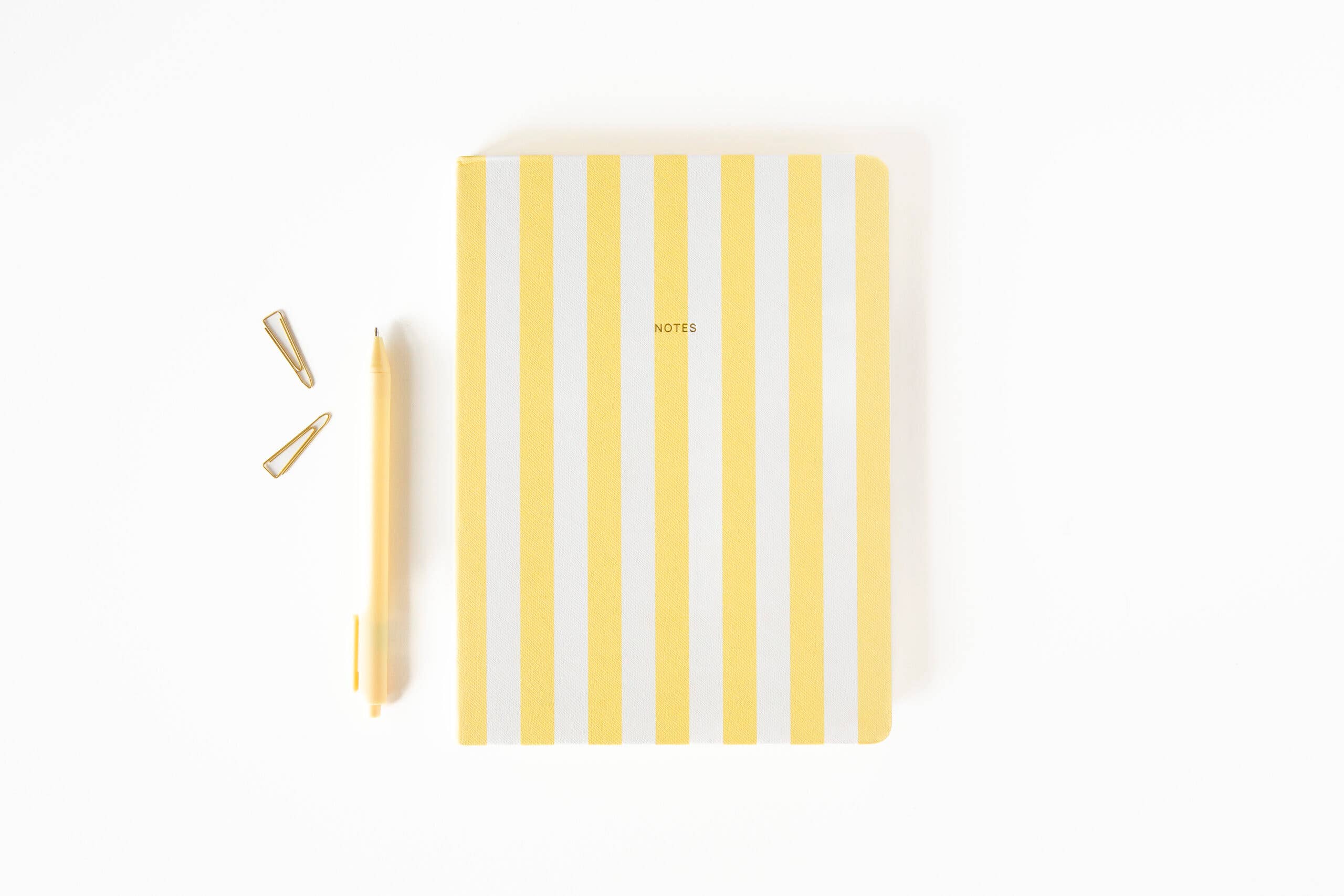 Quaderno Fabrique a righe gialle