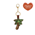 Portachiavi con Perline Palmtree – Fatto a Mano