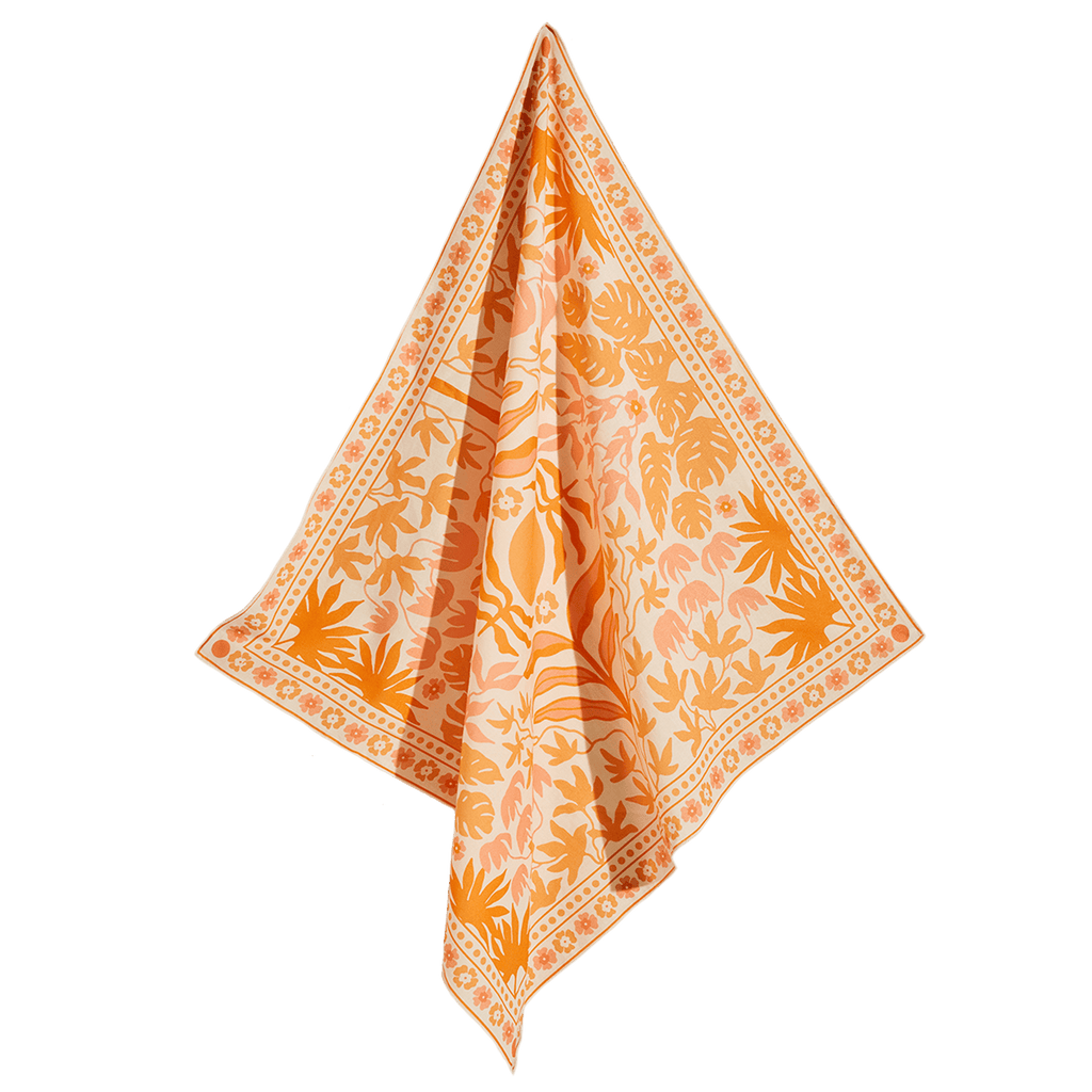 Bandana Liana con stampa tropicale