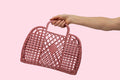 Sun Jellies - Retro Basket large Blush pink