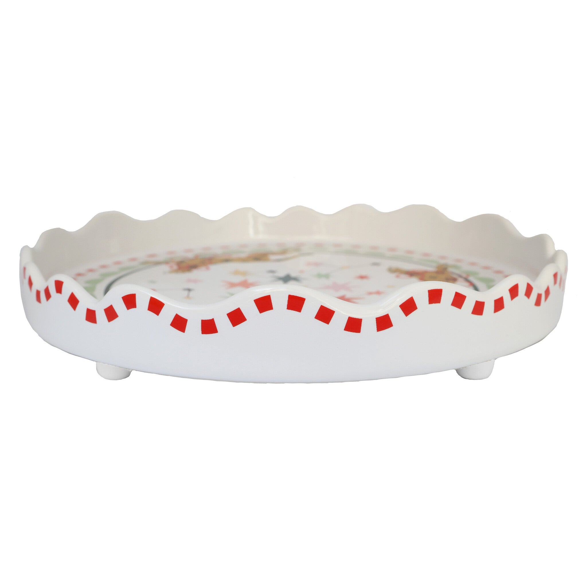 Small Cake Stand Leopards and Stars