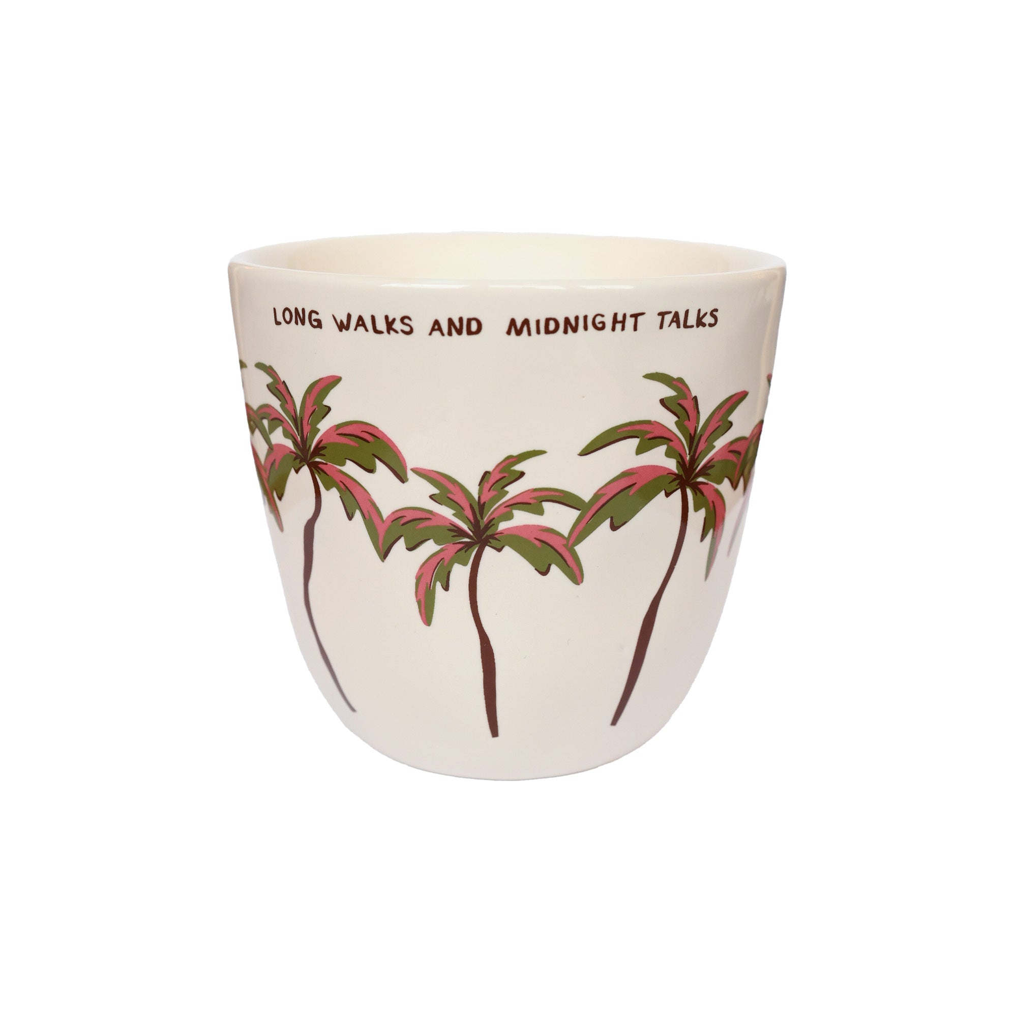 Cup Palmtrees and Midnight Talks