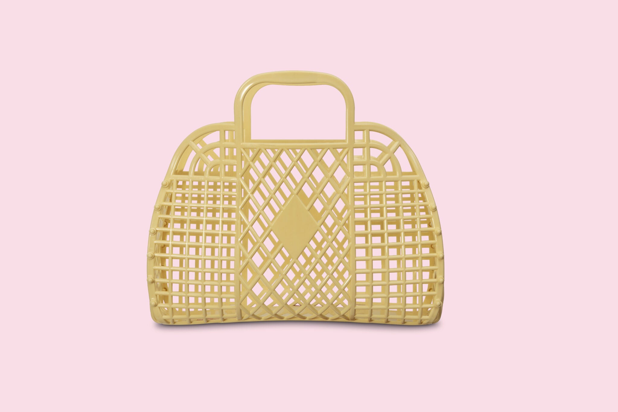 Sun Jellies - Retro Basket large Giallo