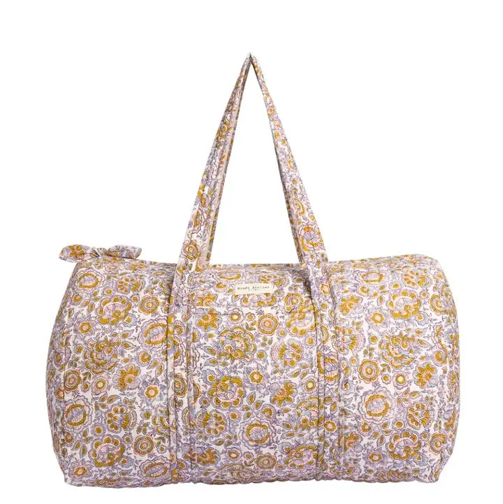 Borsa weekend in cotone Bleuet