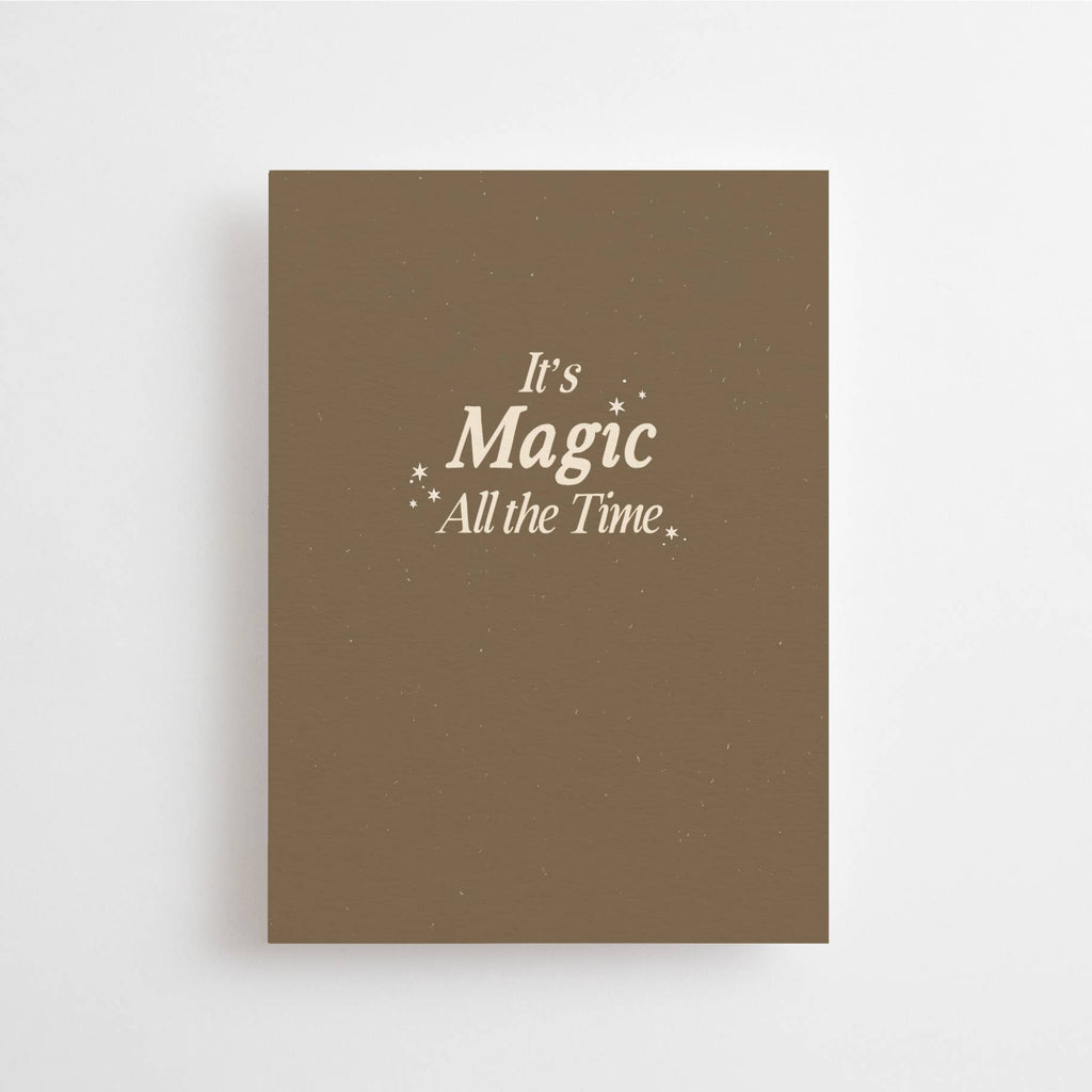 Card mini "It’s Magic All the Time"