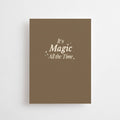 Card mini "It’s Magic All the Time"