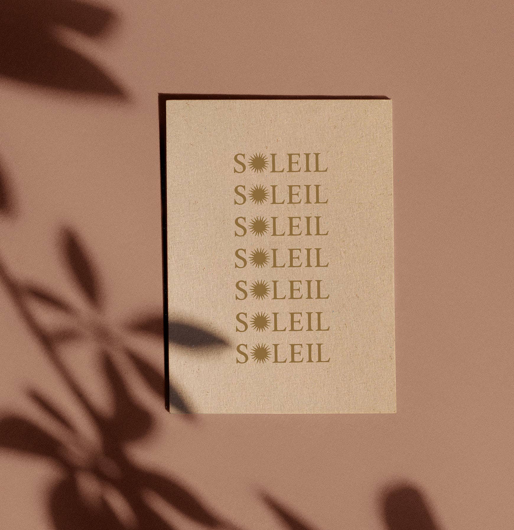 Cartolina "SOLEIL SOLEIL SOLEIL"