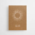Mini cartolina "YOU ARE THE SUN"